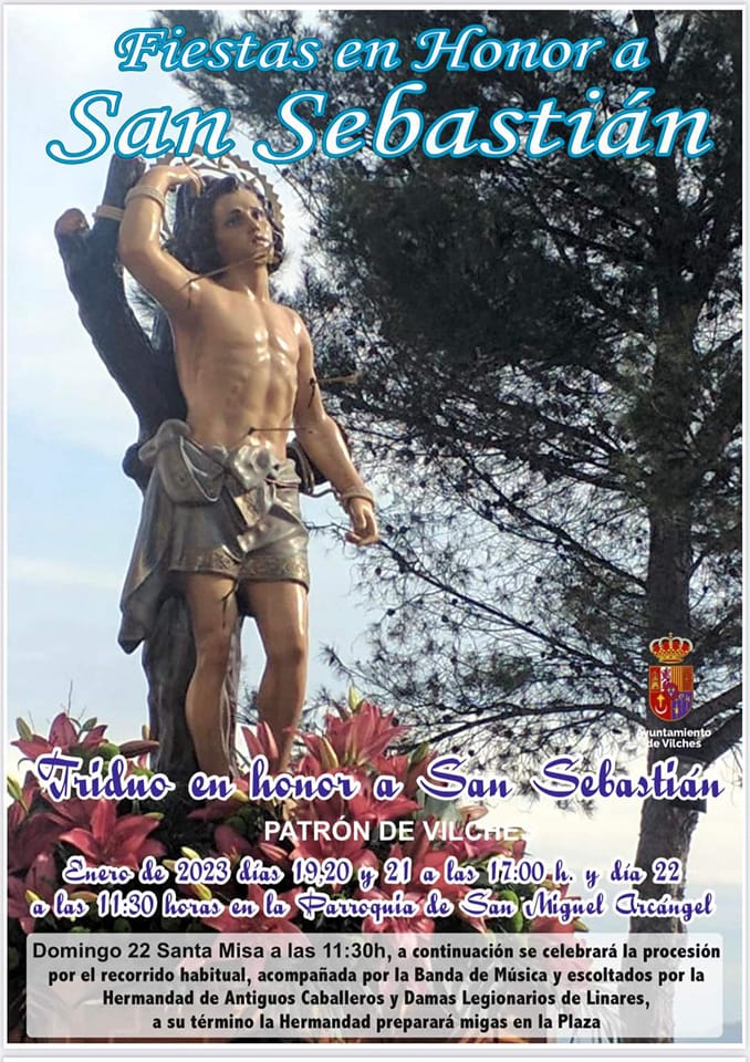 Fiestas en honor de San Sebastián 2023 Vilches